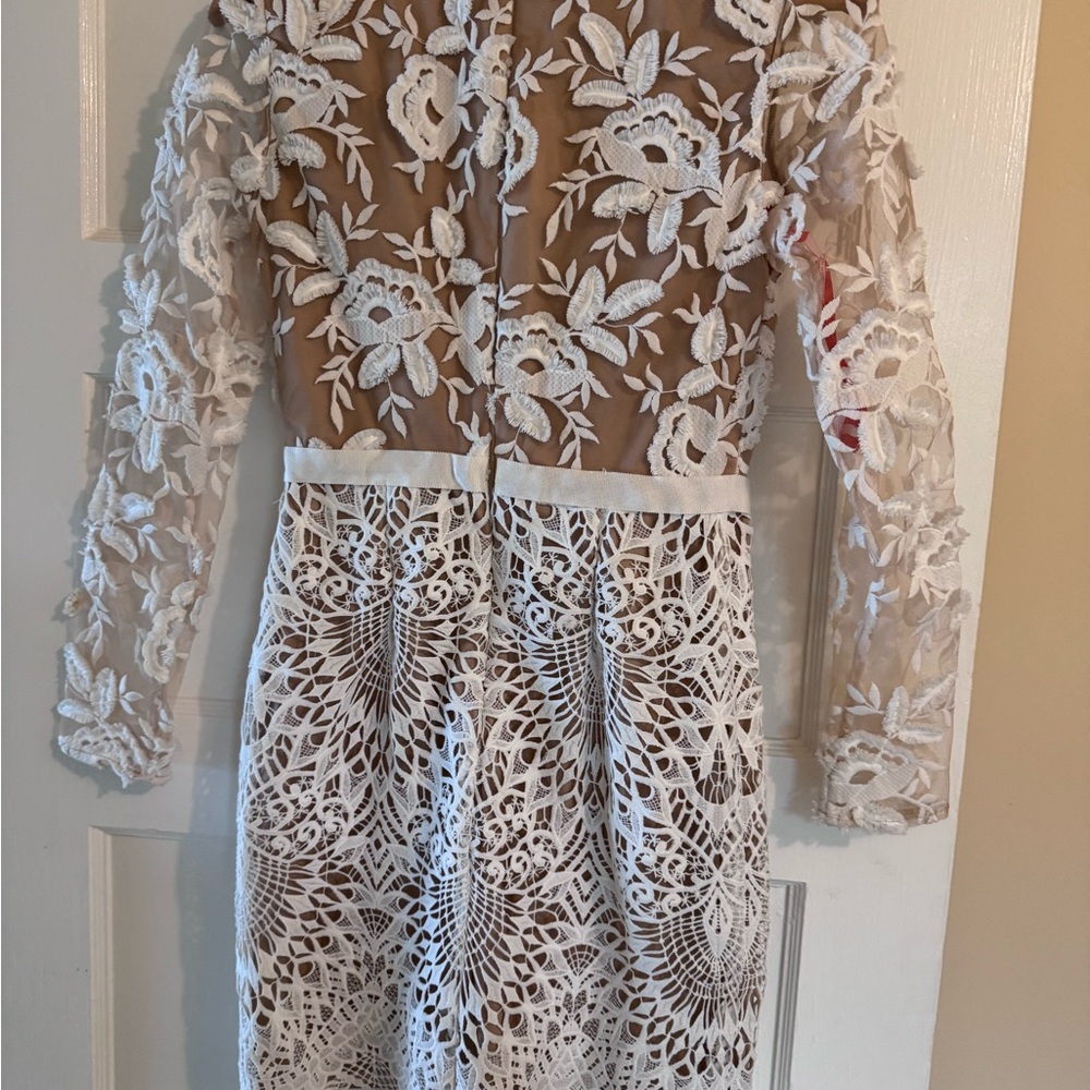 🔥 FLASH SALE Monique Lhullier BHLDN Cocktails Dress - NWOT - Wedding Bridal - Picture 4 of 4